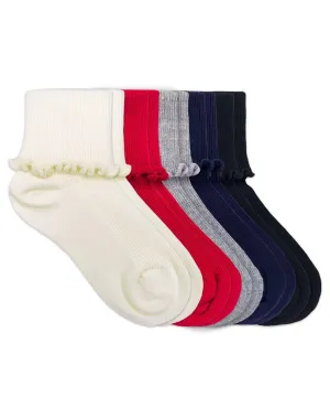 Jefferies 1pk Seamless Turn Cuff Crew Slouch Socks