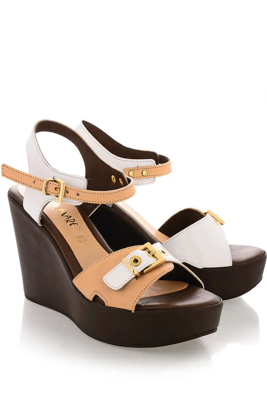 JUANITA Beige High Heeled Sandals