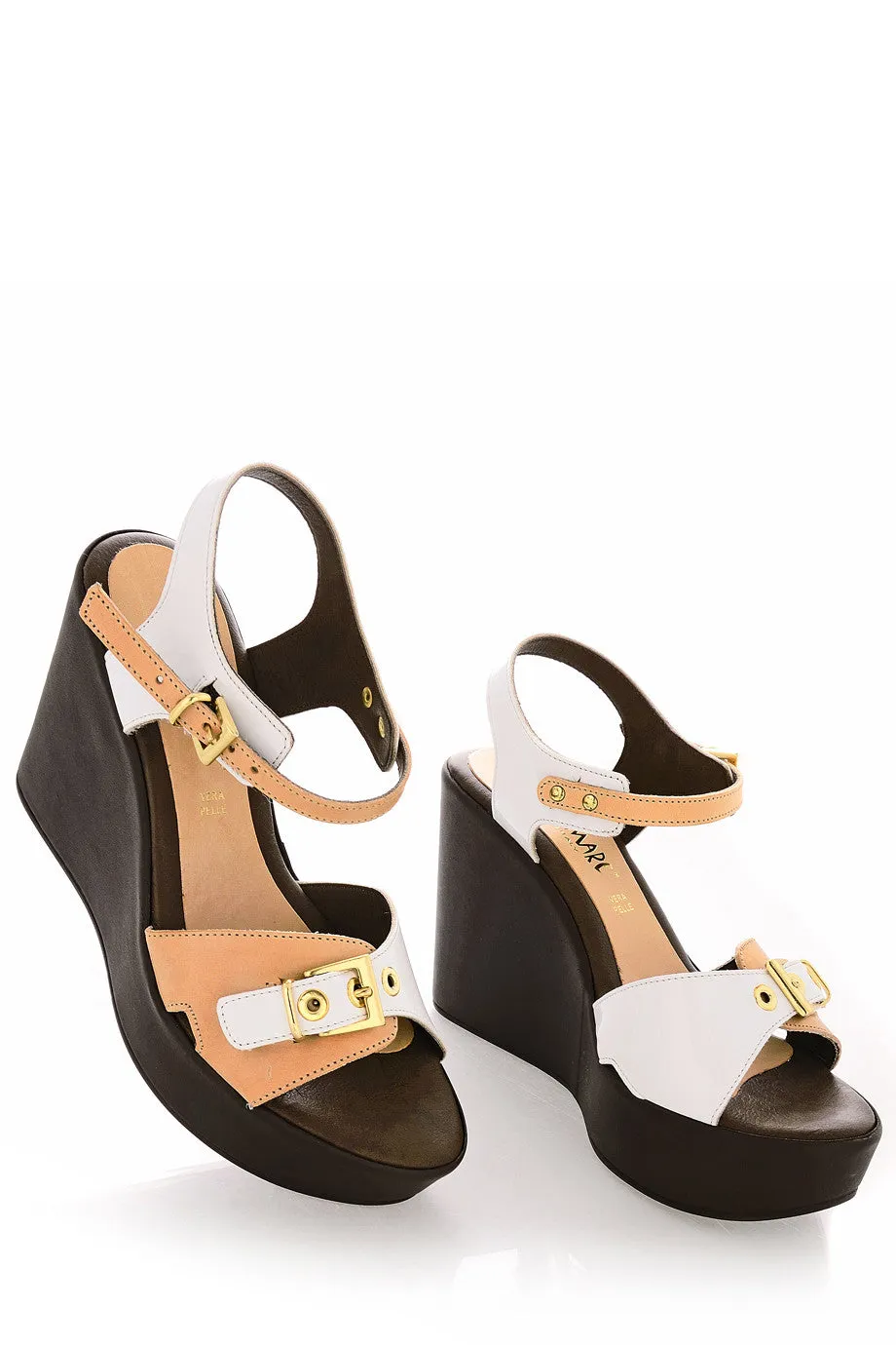 JUANITA Beige High Heeled Sandals