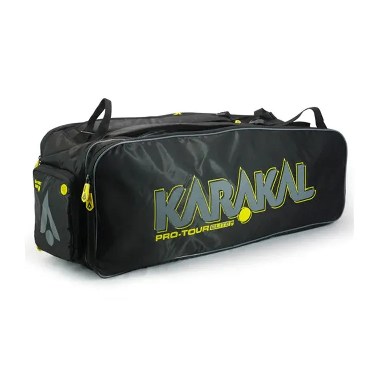 Karakal Pro Tour Elite 2.1 12R Yellow Racquet Bag