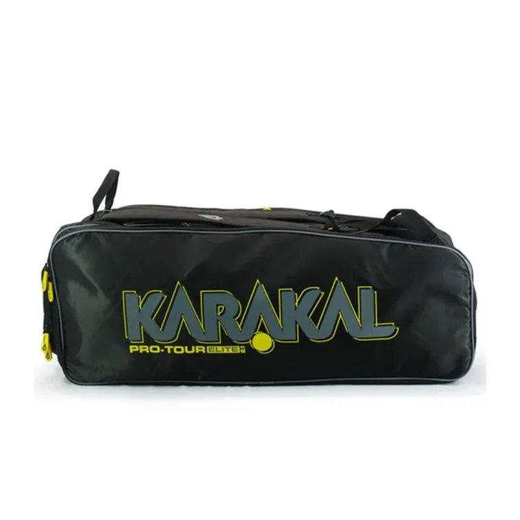 Karakal Pro Tour Elite 2.1 12R Yellow Racquet Bag