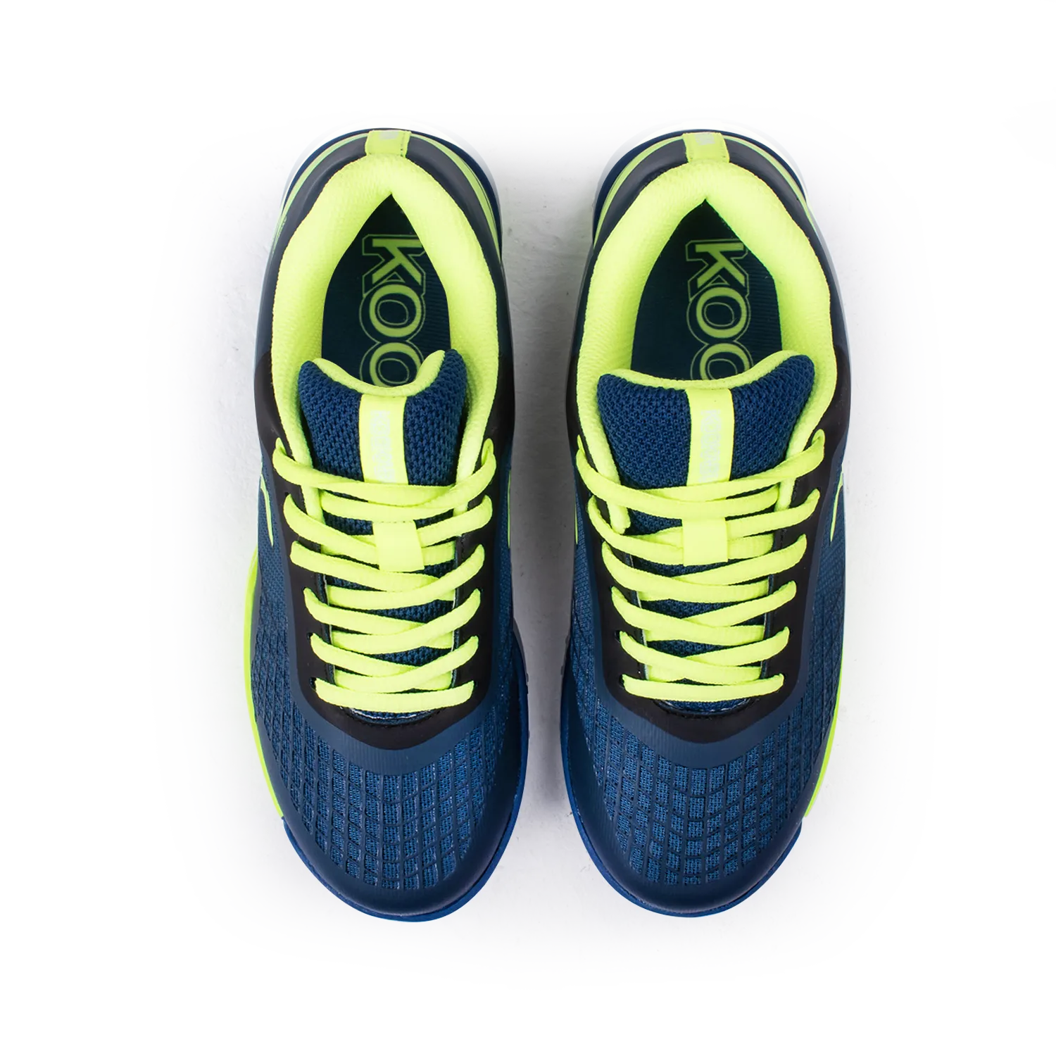 Kookaburra Junior Orbit Hockey Shoe - Blue/Yellow