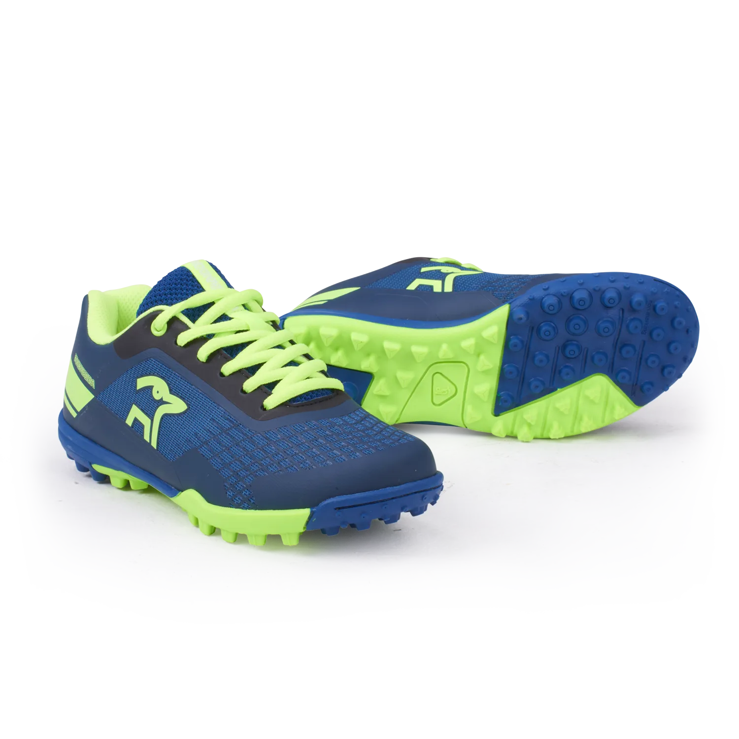 Kookaburra Junior Orbit Hockey Shoe - Blue/Yellow