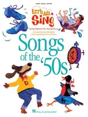 LETS ALL SING SONGS OF THE 50S PV SCORE
