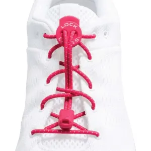 Lock Laces Lock Laces Original Shoelaces - Hot Pink