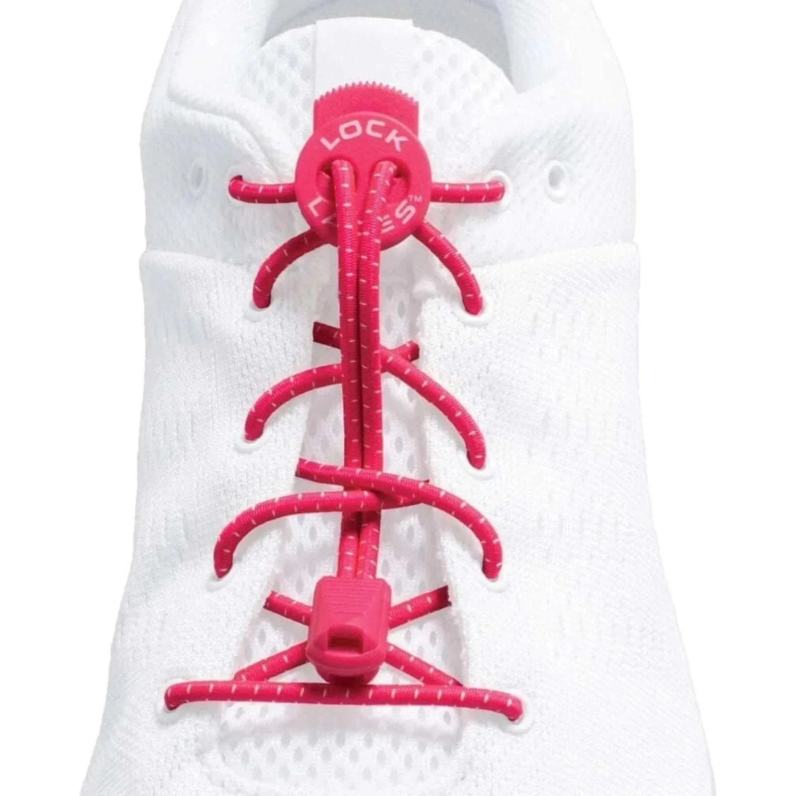 Lock Laces Lock Laces Original Shoelaces - Hot Pink