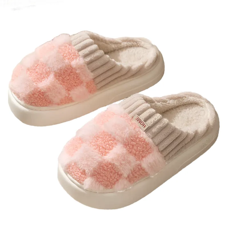 Luisa – Plaid Women’s Cozy Slippers