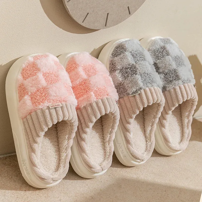 Luisa – Plaid Women’s Cozy Slippers