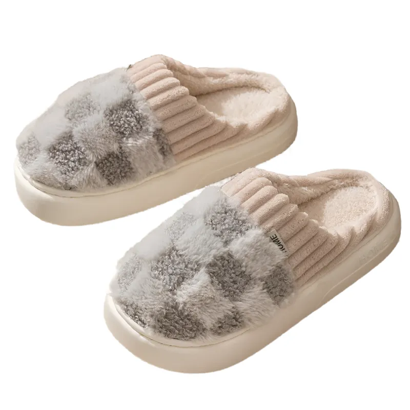 Luisa – Plaid Women’s Cozy Slippers