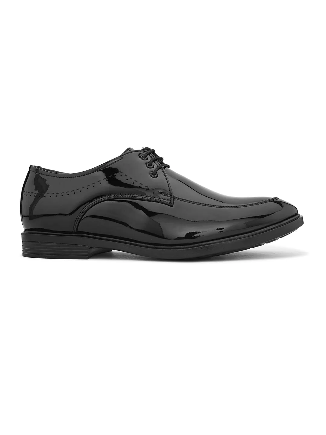 Men Synthetic Leather Lace-Ups Formal Derbys