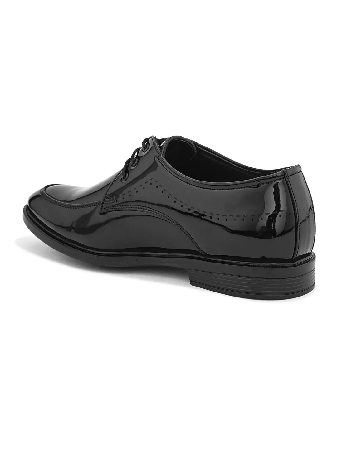 Men Synthetic Leather Lace-Ups Formal Derbys