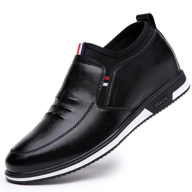 Men's Hollow Invisible Inner Heightening Sandal Shoes