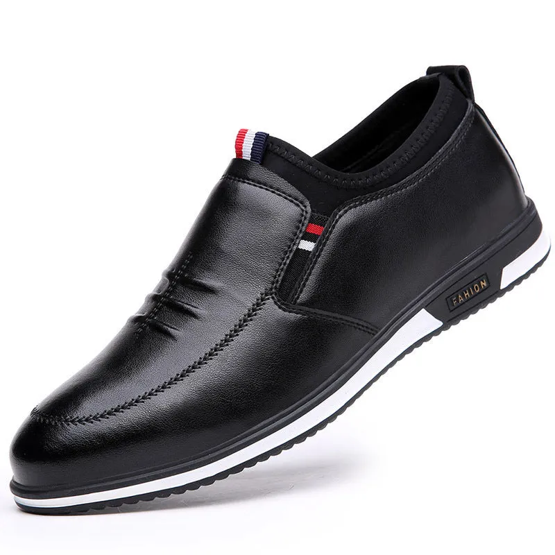 Men's Hollow Invisible Inner Heightening Sandal Shoes