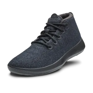 Men's Wool Runner-up Mizzles - Natural Black (Natural Black Sole)