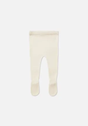 Miann & Co Baby - Knitted Footed Legging - Frost