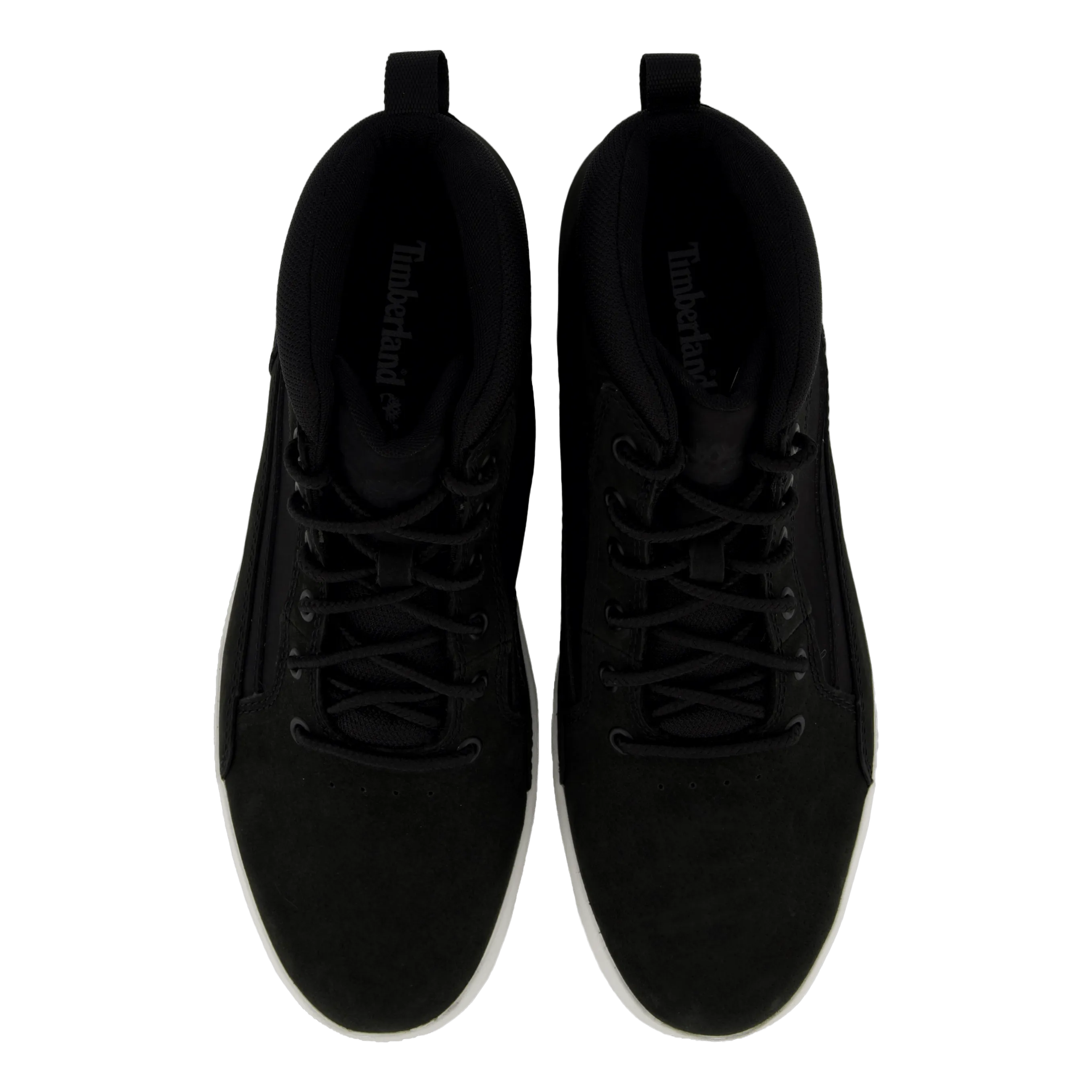 Mid Lace Up Sneaker Black Nubuck