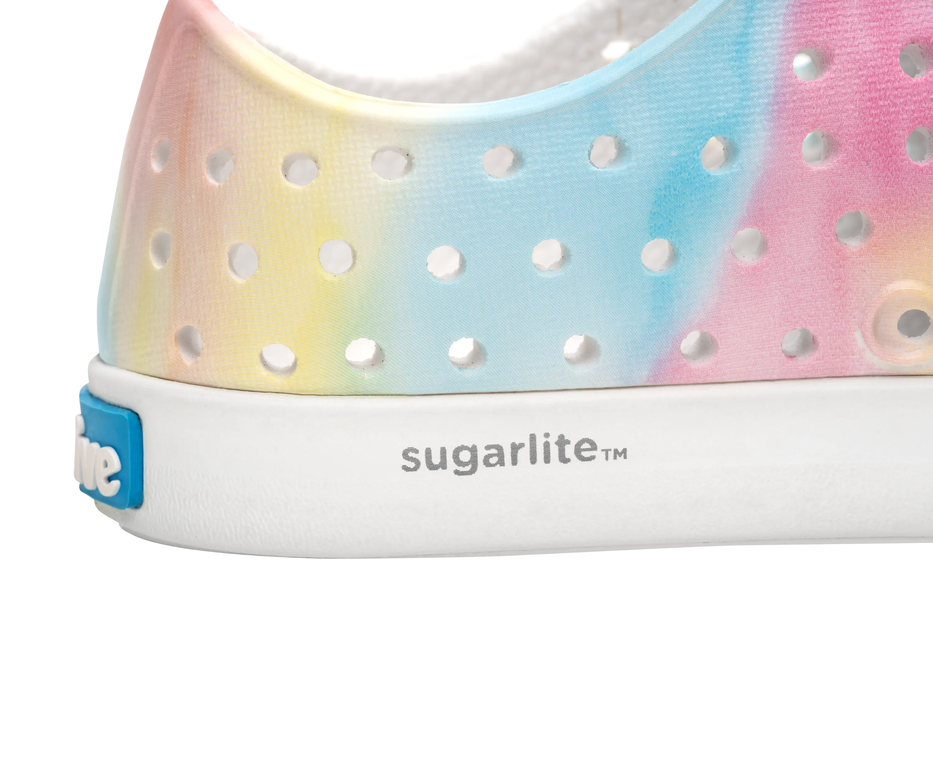 Native Jefferson Sugarlite Print - Shell White / Shell White / Pastel Tie Dye