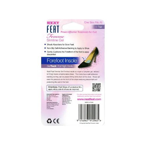 Neat Feat Gel Forefront Insole for High Heels