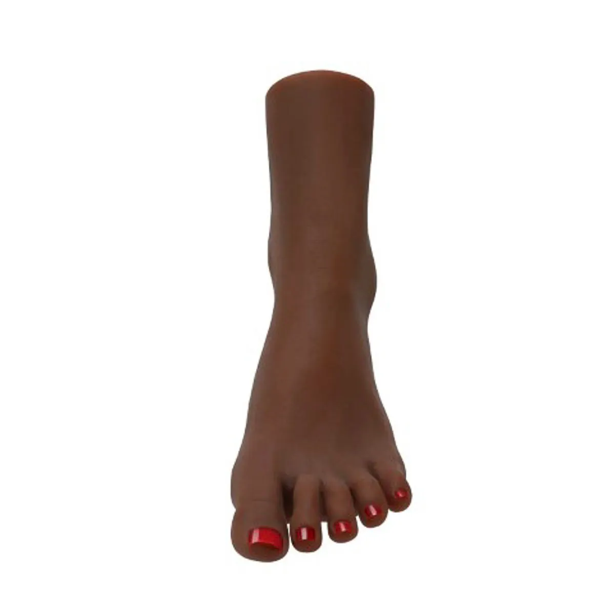 Neojoy Emma Right & Left Foot Fetish - Internal Skeleton & Toenails - 0.55 kg - Black