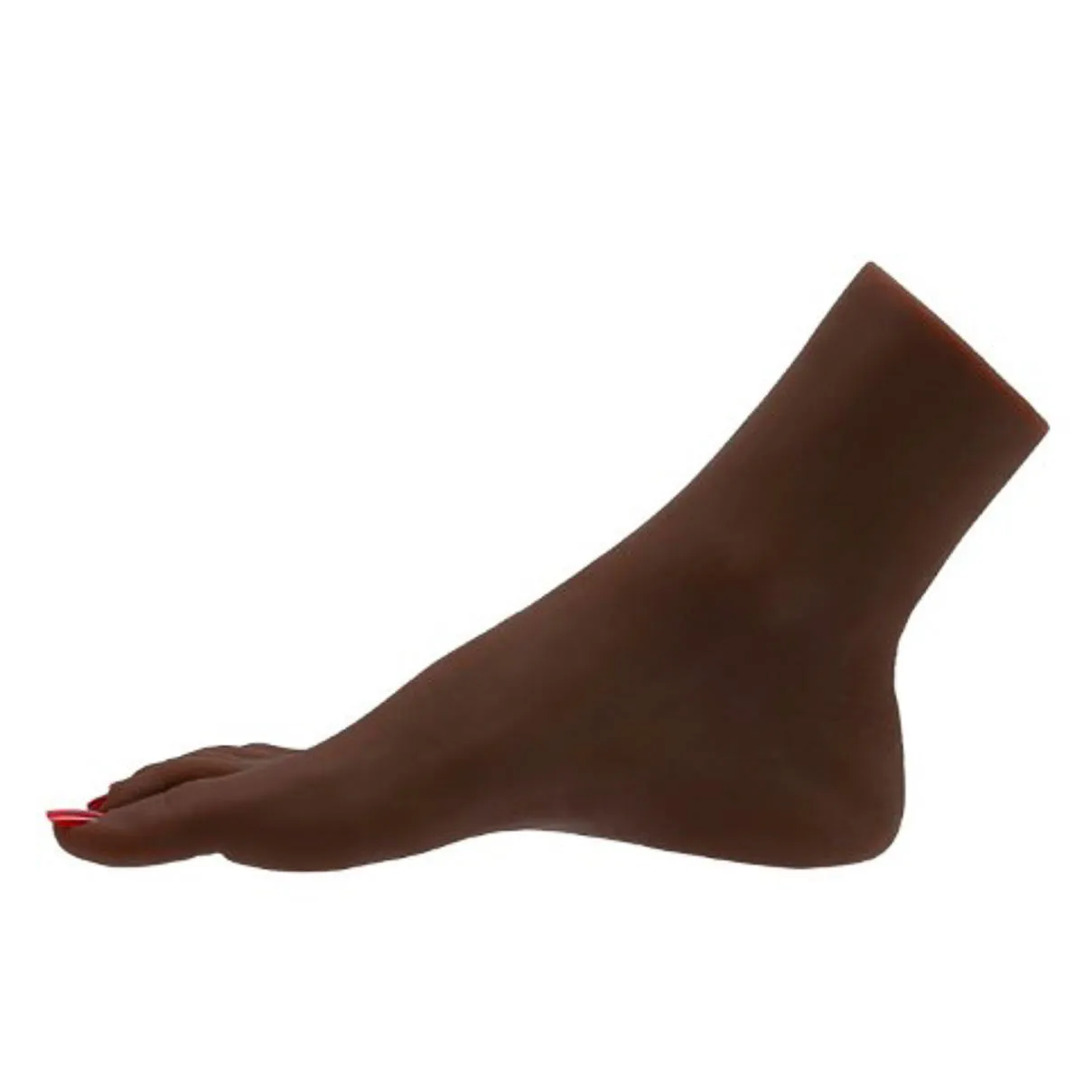 Neojoy Emma Right & Left Foot Fetish - Internal Skeleton & Toenails - 0.55 kg - Black