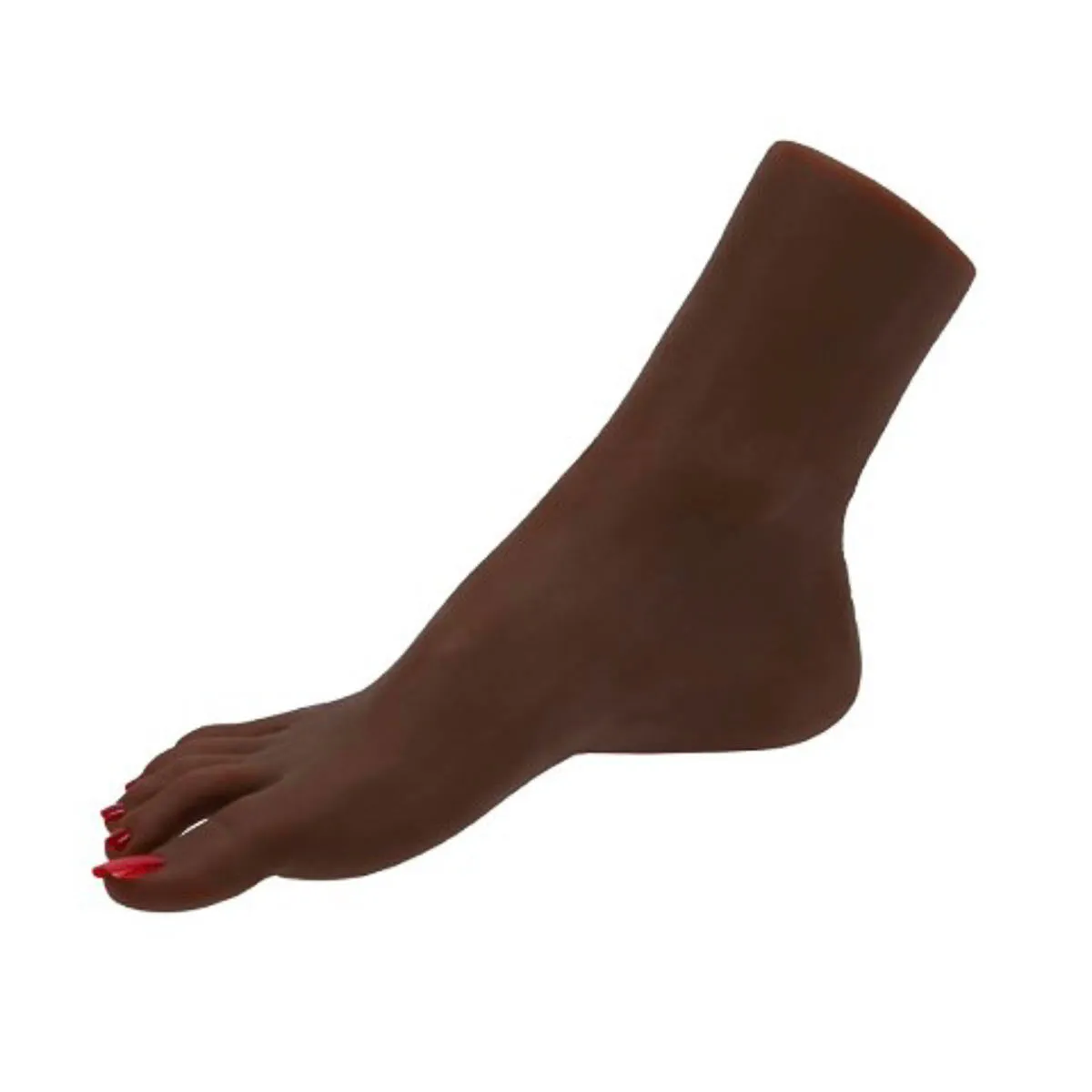 Neojoy Emma Right & Left Foot Fetish - Internal Skeleton & Toenails - 0.55 kg - Black