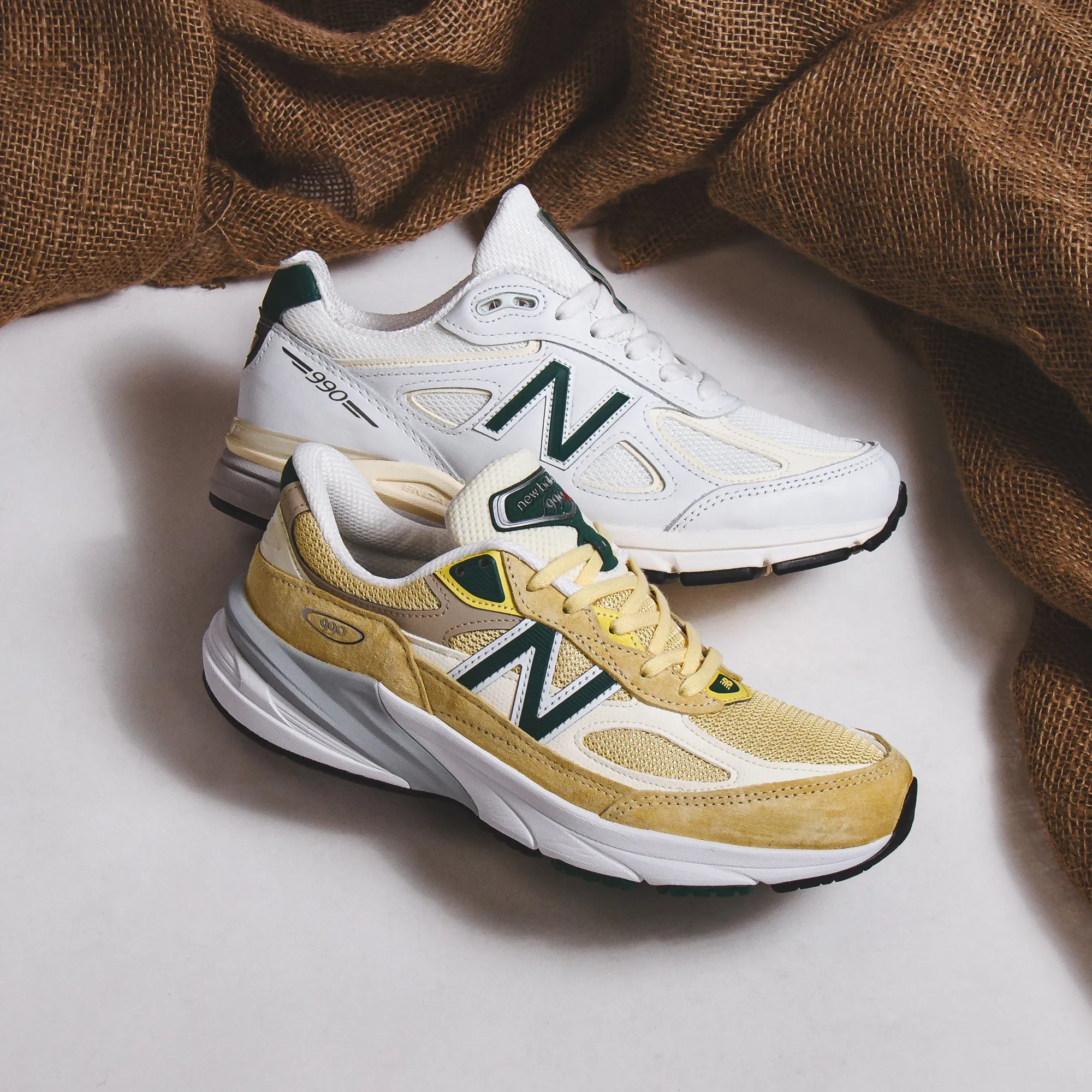 New Balance Unisex 990v6 Sulphur Made In USA U990TE6