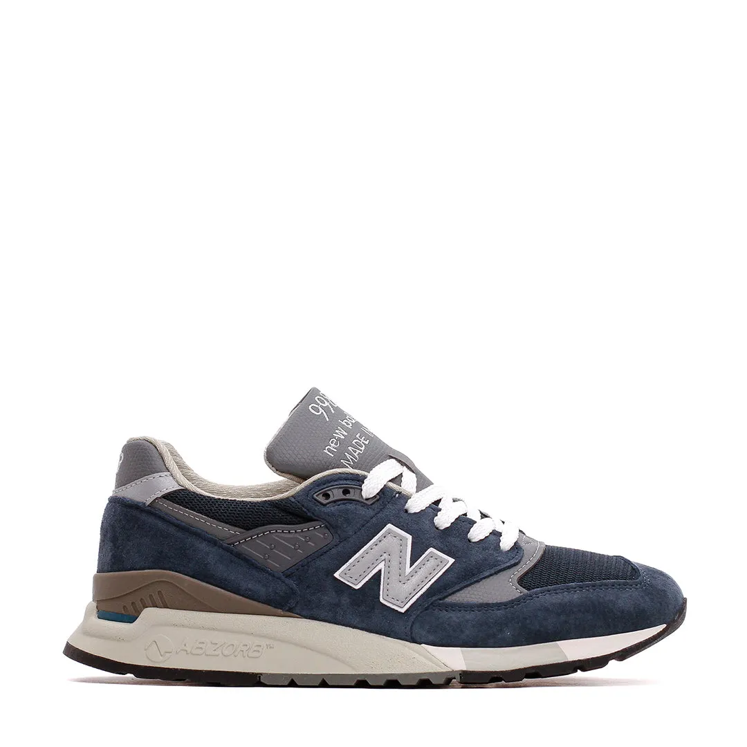 New Balance Unisex 998v1 Navy Made In USA U998NV