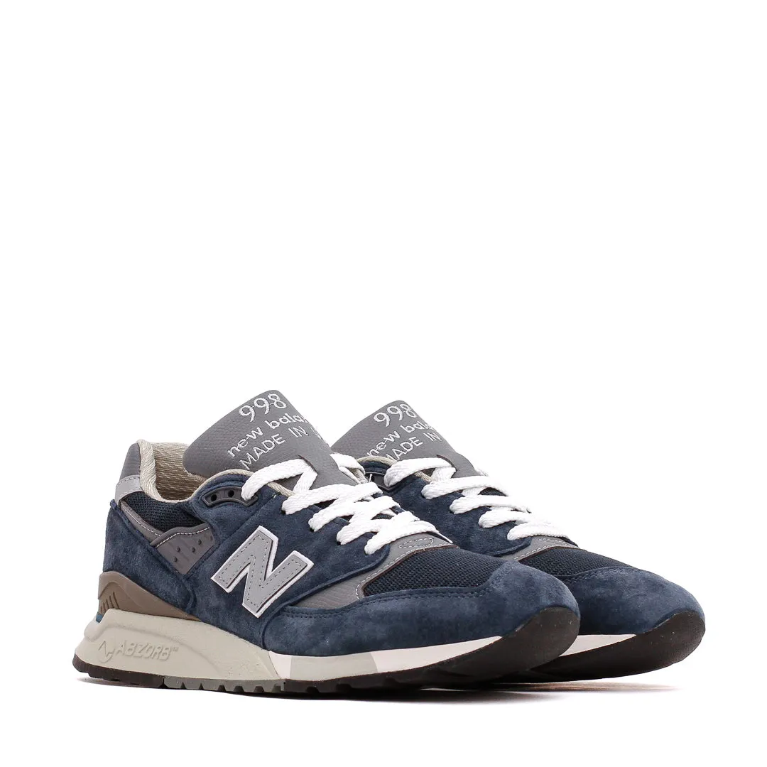 New Balance Unisex 998v1 Navy Made In USA U998NV