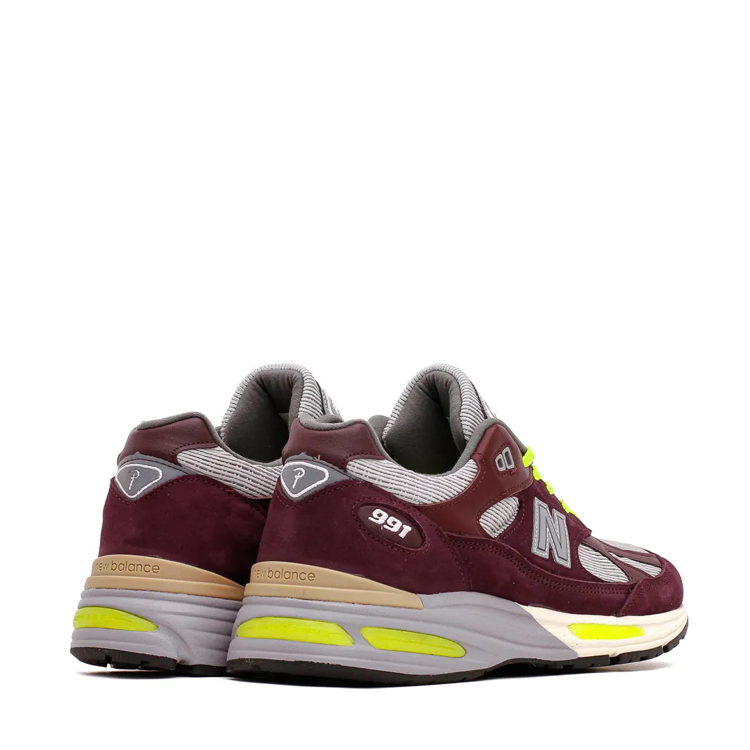 New Balance Unisex x Patta 991v2 Pickled Beet Made In UK U991PD2