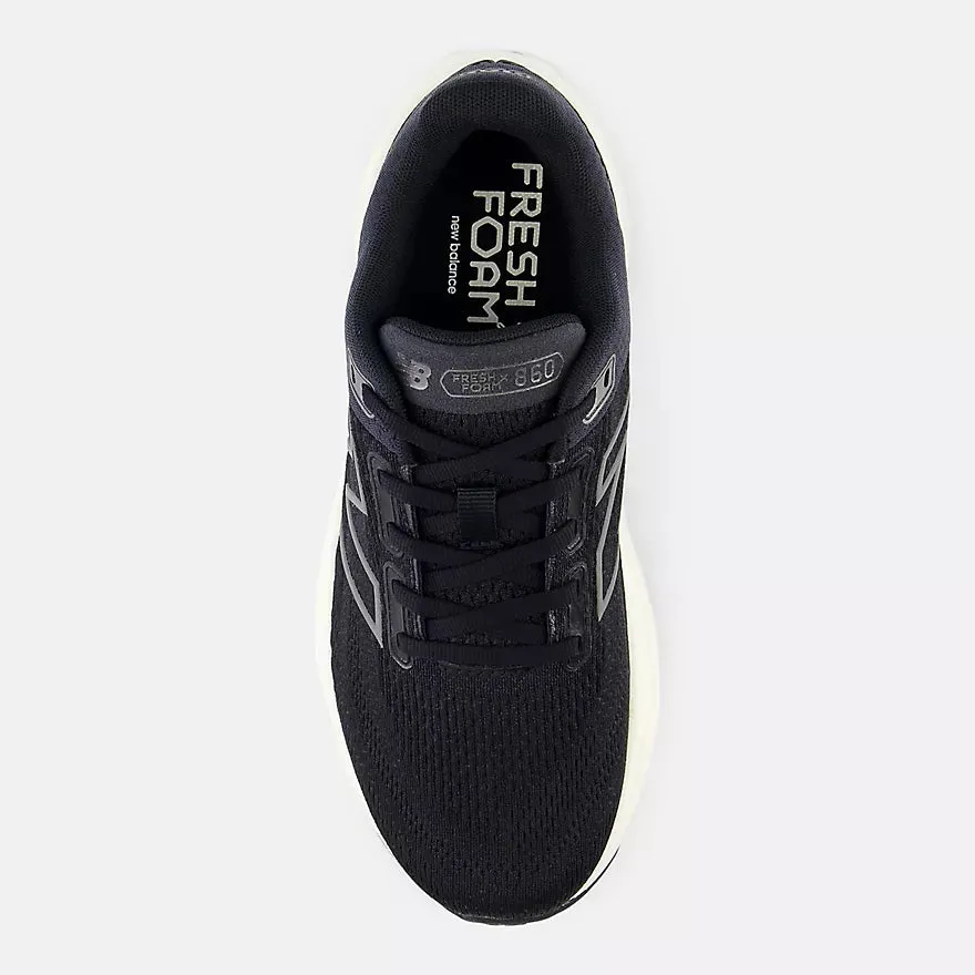 New Balance Women's Fresh Foam X 860v14 D Width - Black/Phantom/Angora