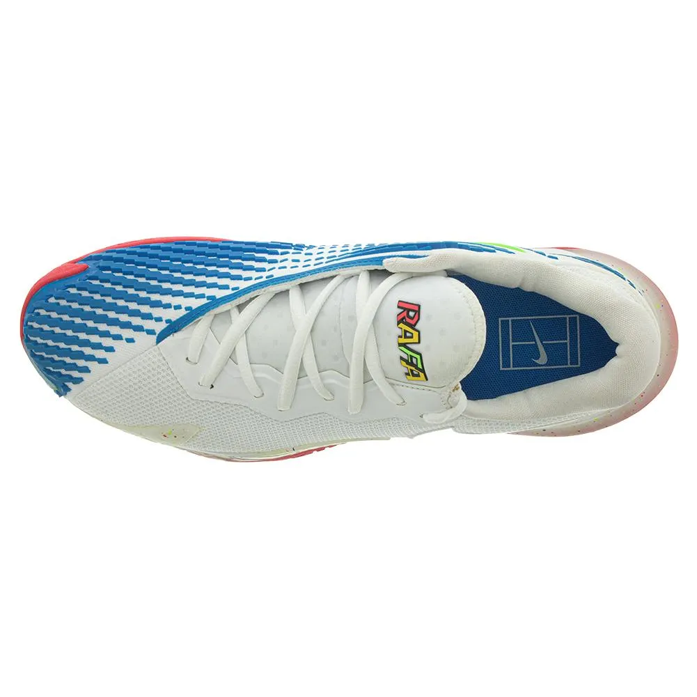 Nike Air Zoom Vapor Cage 4 White/Blue Men's Shoes