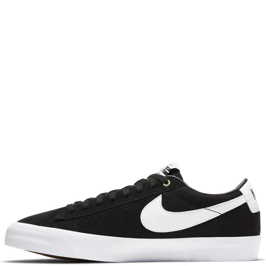 NIKE SB ZOOM BLAZER LOW PRO GT - BLACK/WHITE