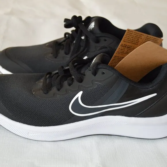 Nike Star Runner 3 (GS) Black Size 6Y (New)