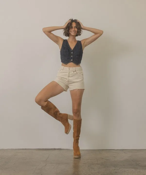 OASIS SOCIETY Juniper   Platform Knee High Boots