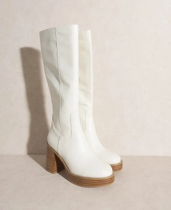 OASIS SOCIETY Juniper   Platform Knee High Boots