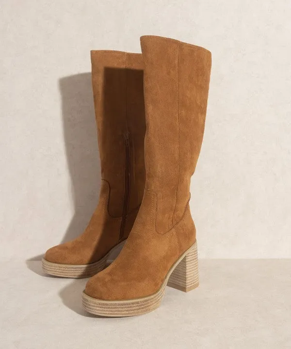 OASIS SOCIETY Juniper   Platform Knee High Boots