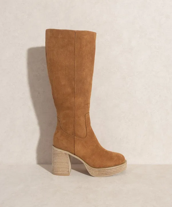 OASIS SOCIETY Juniper   Platform Knee High Boots