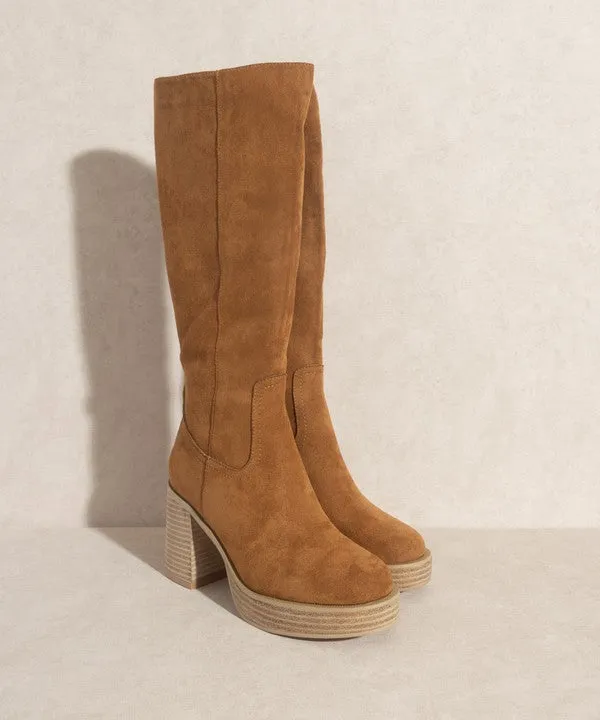 OASIS SOCIETY Juniper   Platform Knee High Boots