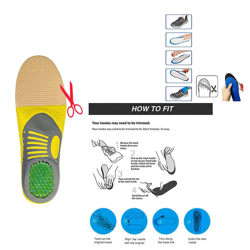 Orthotic Gel Insoles