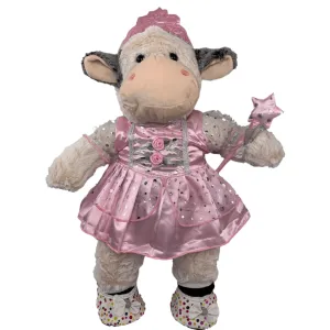Pink Fairy Dress w/Tiara & Wand Gift Set