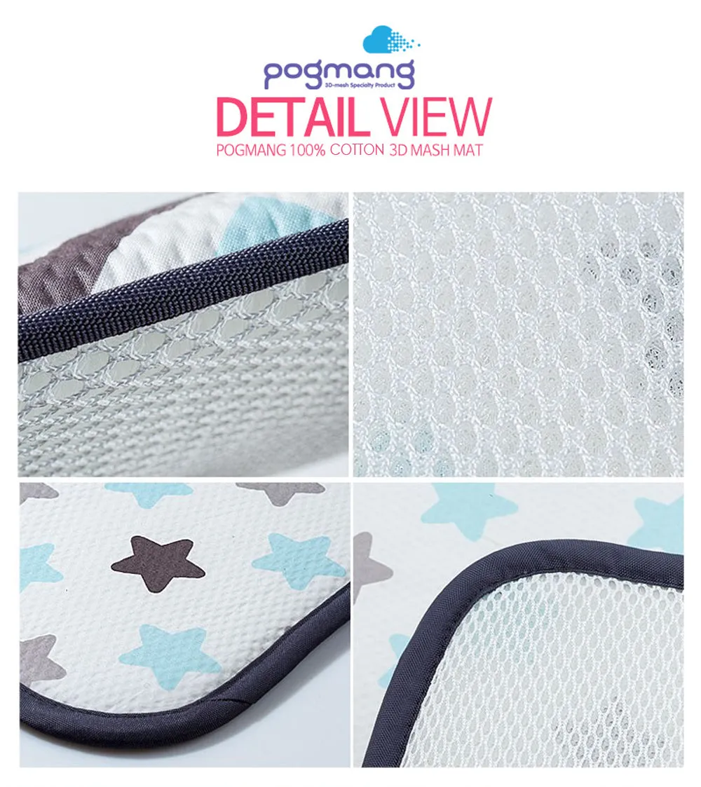POGMANG - 3D BABY MATTRESS - RABBIT & FRIENDS