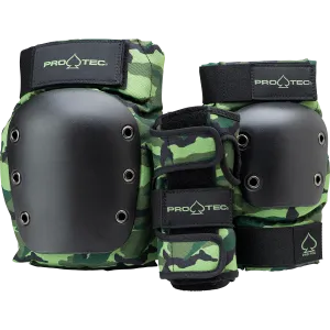 Pro-Tec Junior 3 Pack Pad Set - Camo