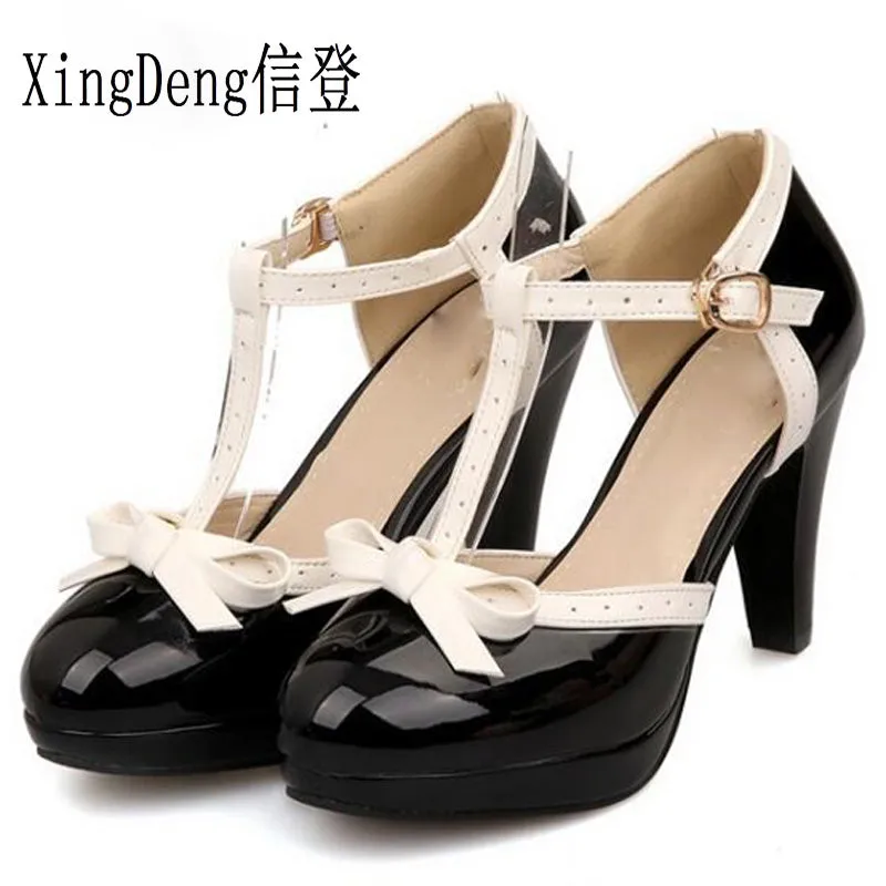 PU Sapato Sweet Princess High Heel Summer Shoes