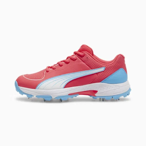 Puma 24 FH 10769802 Cricket Spikes Shoes Fire Orchid Size