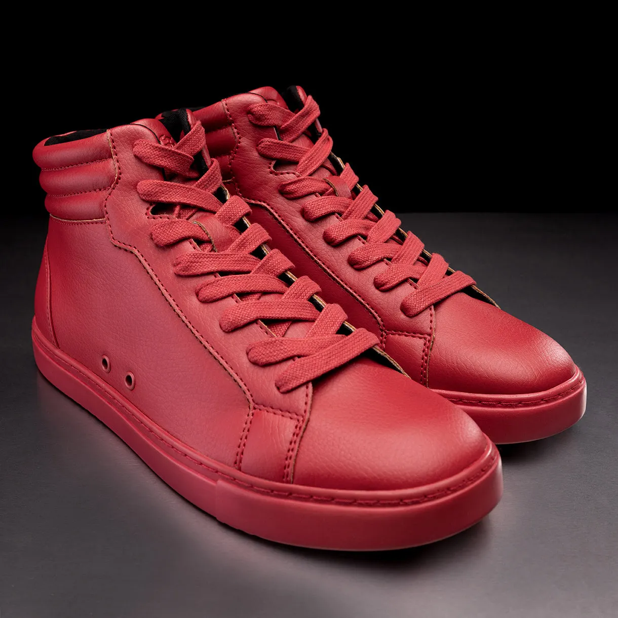Red High Tops | Fuego Dance