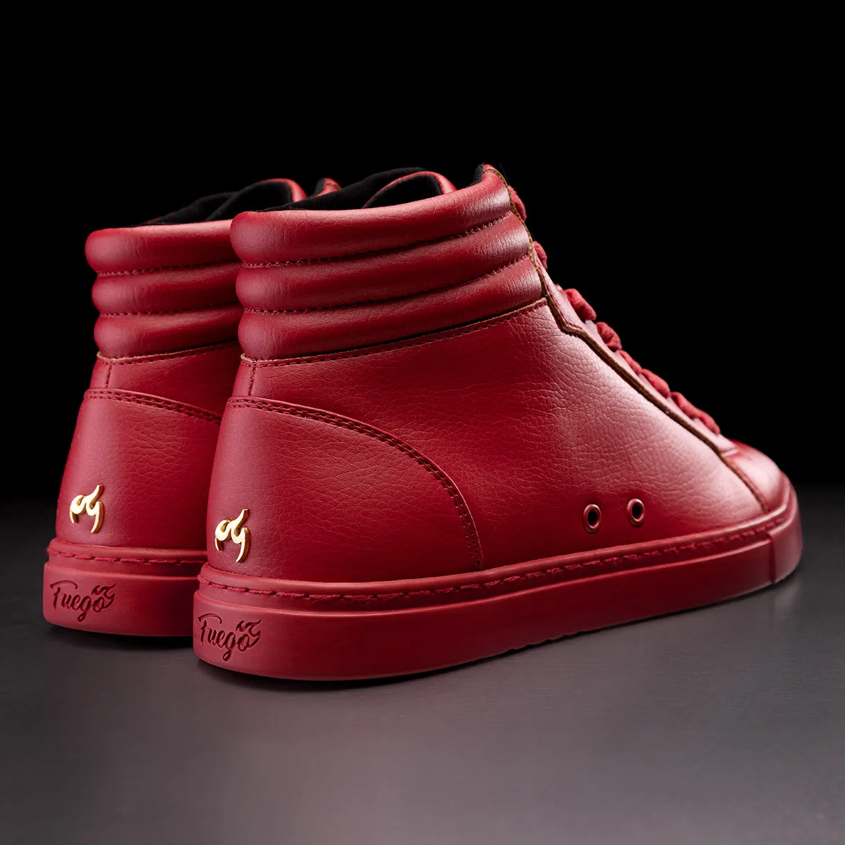 Red High Tops | Fuego Dance