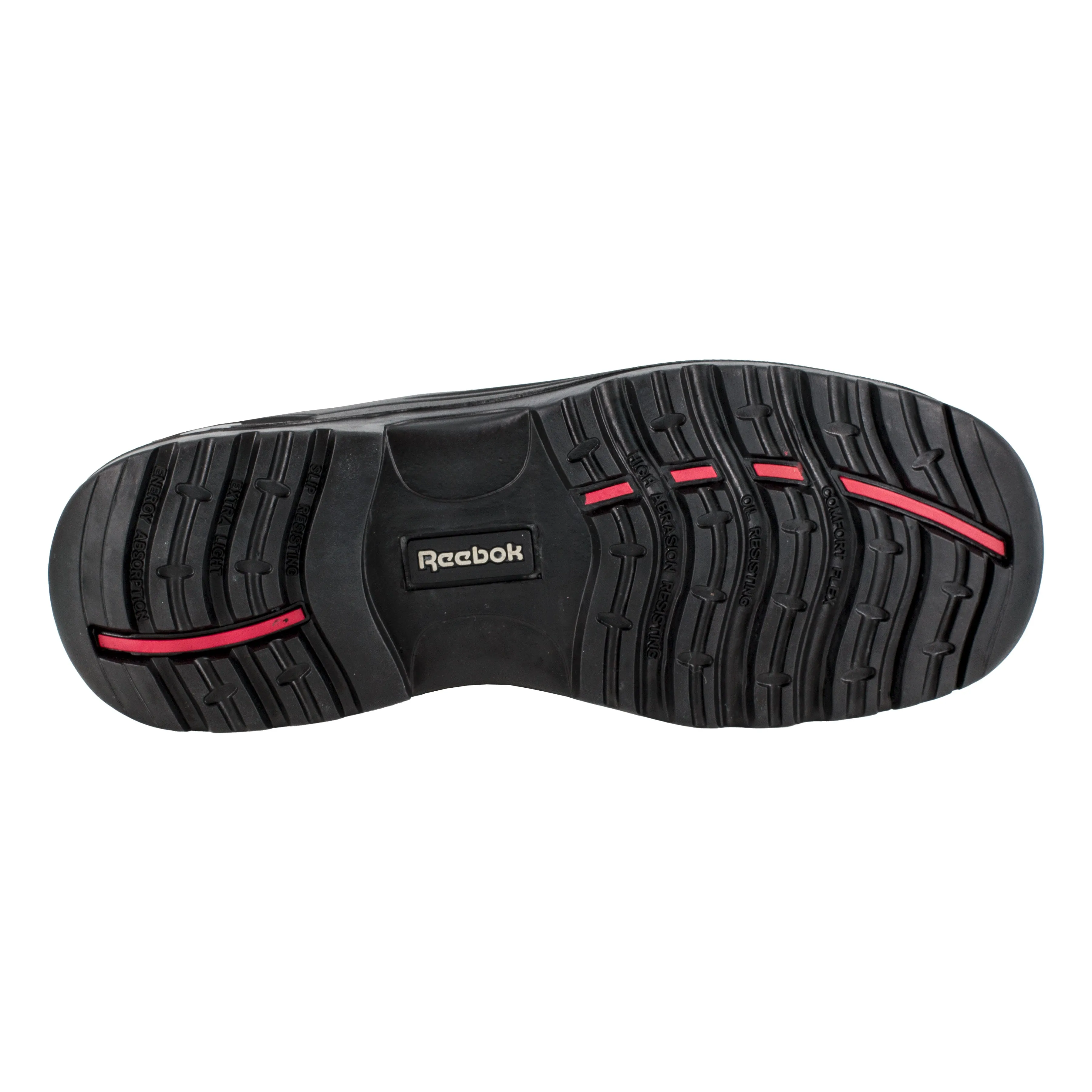 Reebok Women's Trainex 6" Comp Toe CushGuard Sport Work Boot - Black - RB655