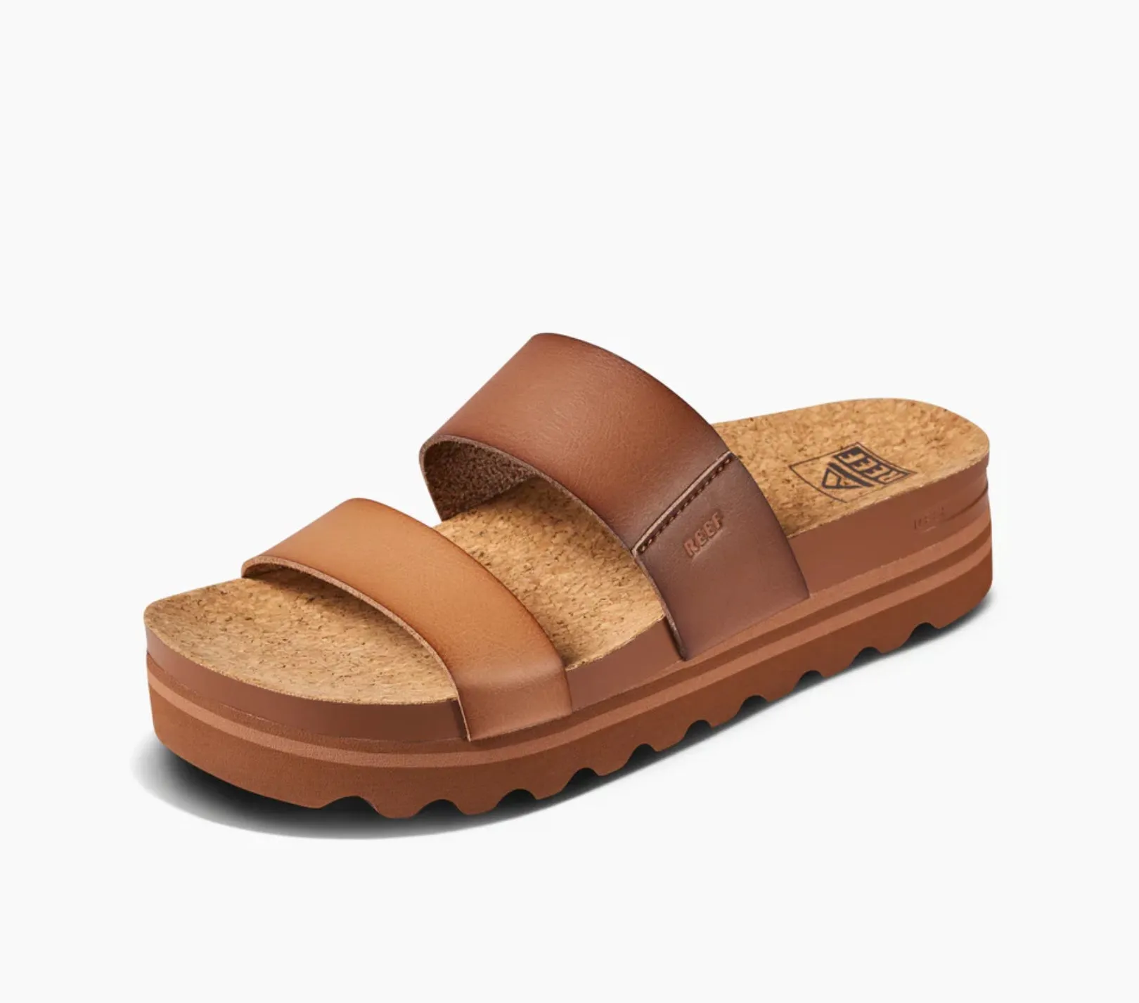 Reef - Women’s Cushion Vista Hi Sandal - Espresso Duo