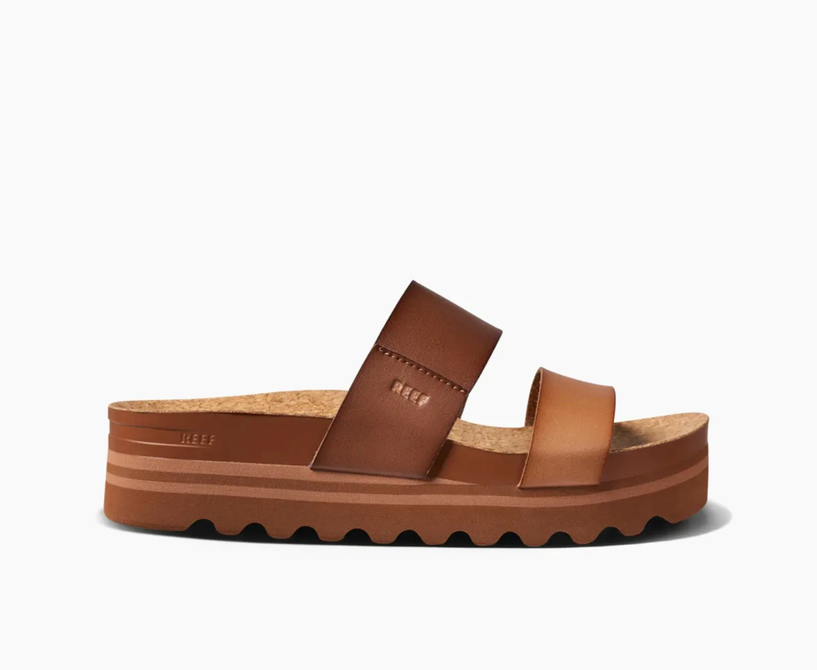 Reef - Women’s Cushion Vista Hi Sandal - Espresso Duo