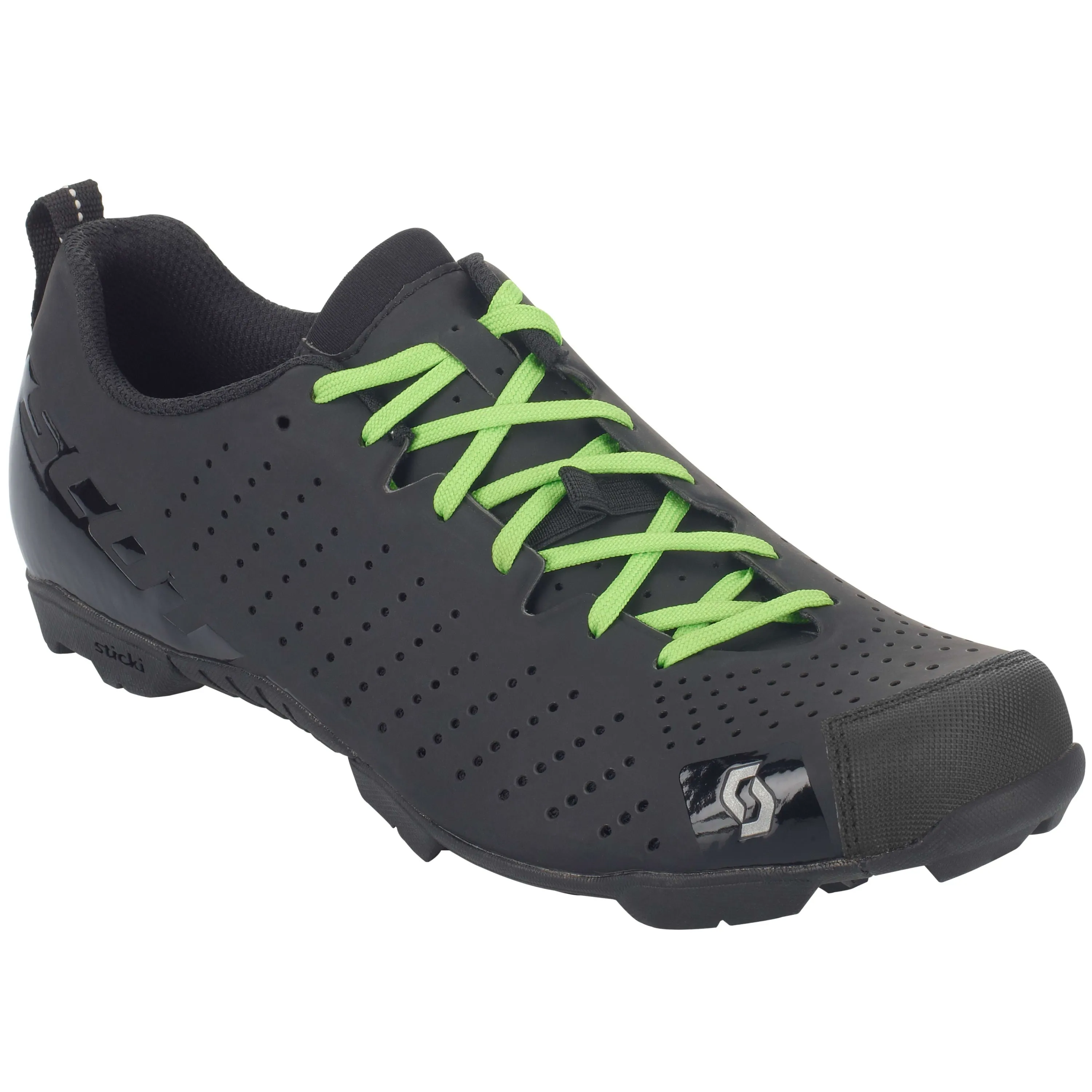 Scott Mtb Comp Lace Shoes - Matt Black / Gloss Black